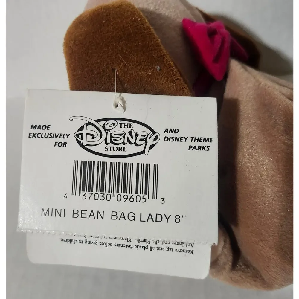 Disney Store Lady And The Tramp Mini Bean Bag Plush Lot Lady Jock Trusty 8